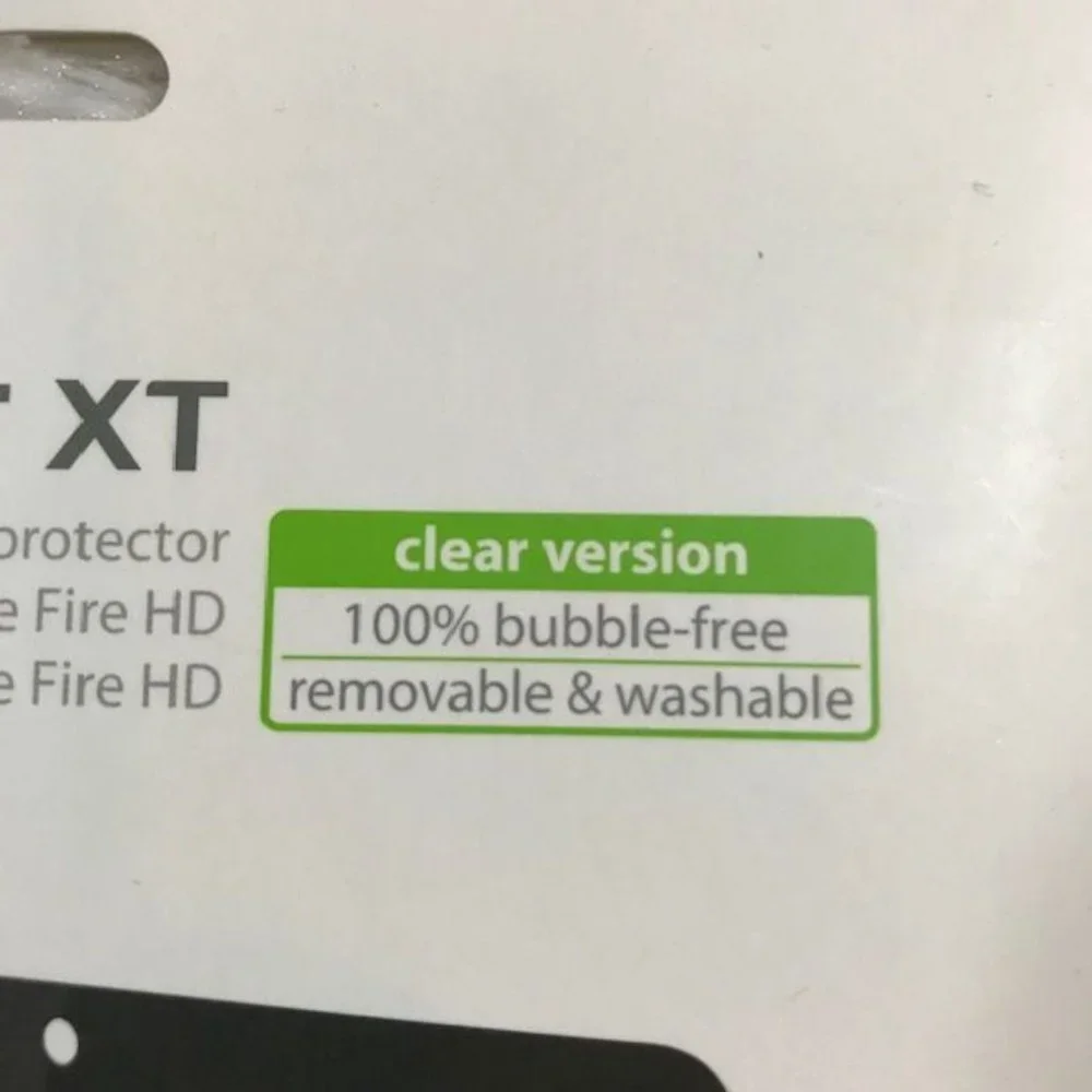 NWOT Moshi iVisor XT (HD clear) No-Bubble Screen Protector for Kindle Fire HD 7